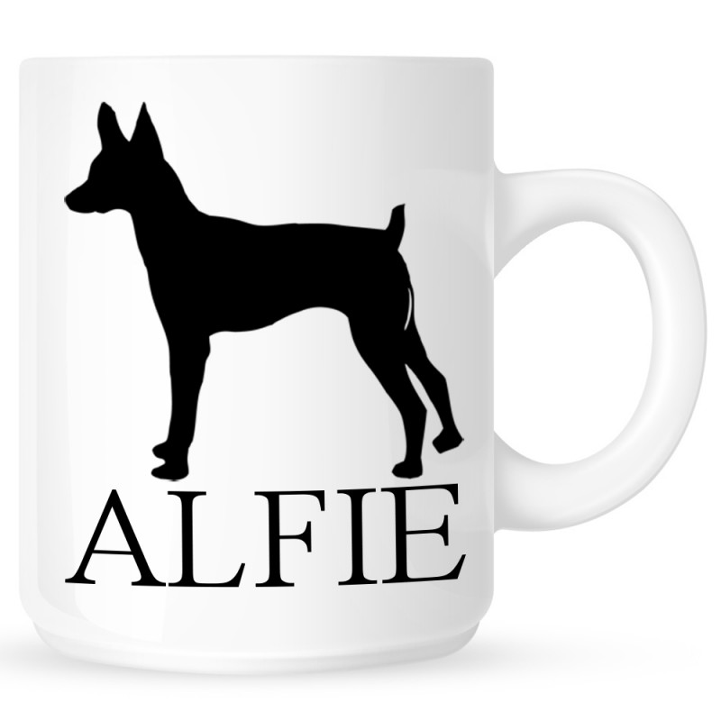 Personalised Toy Fox Terrier Coffe Mug