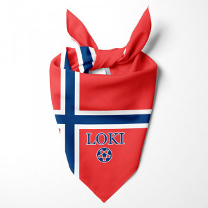 Bandanka z Flagą Norwegii