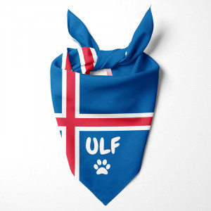 Bandanka z Flagą Islandii