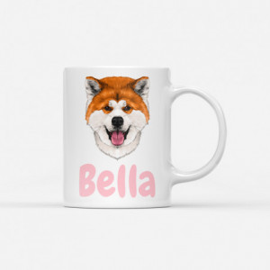 Akita Inu Puppy Coffee Mug