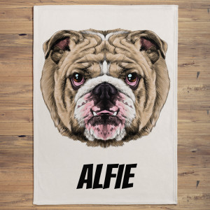 English Bulldog Blanket