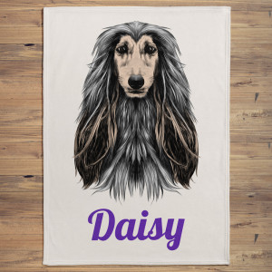 Afghan Hound Blanket