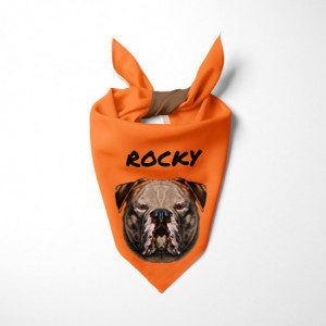 American Bulldog Dog Bandana