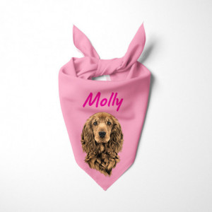 Cocker Spaniel Dog Bandana